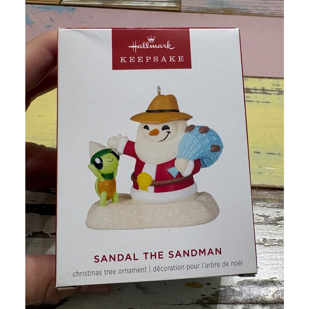 SANDAL THE SANDMAN ~ 3rd in Series ~ 2024 Hallmark Keepsake Ornament